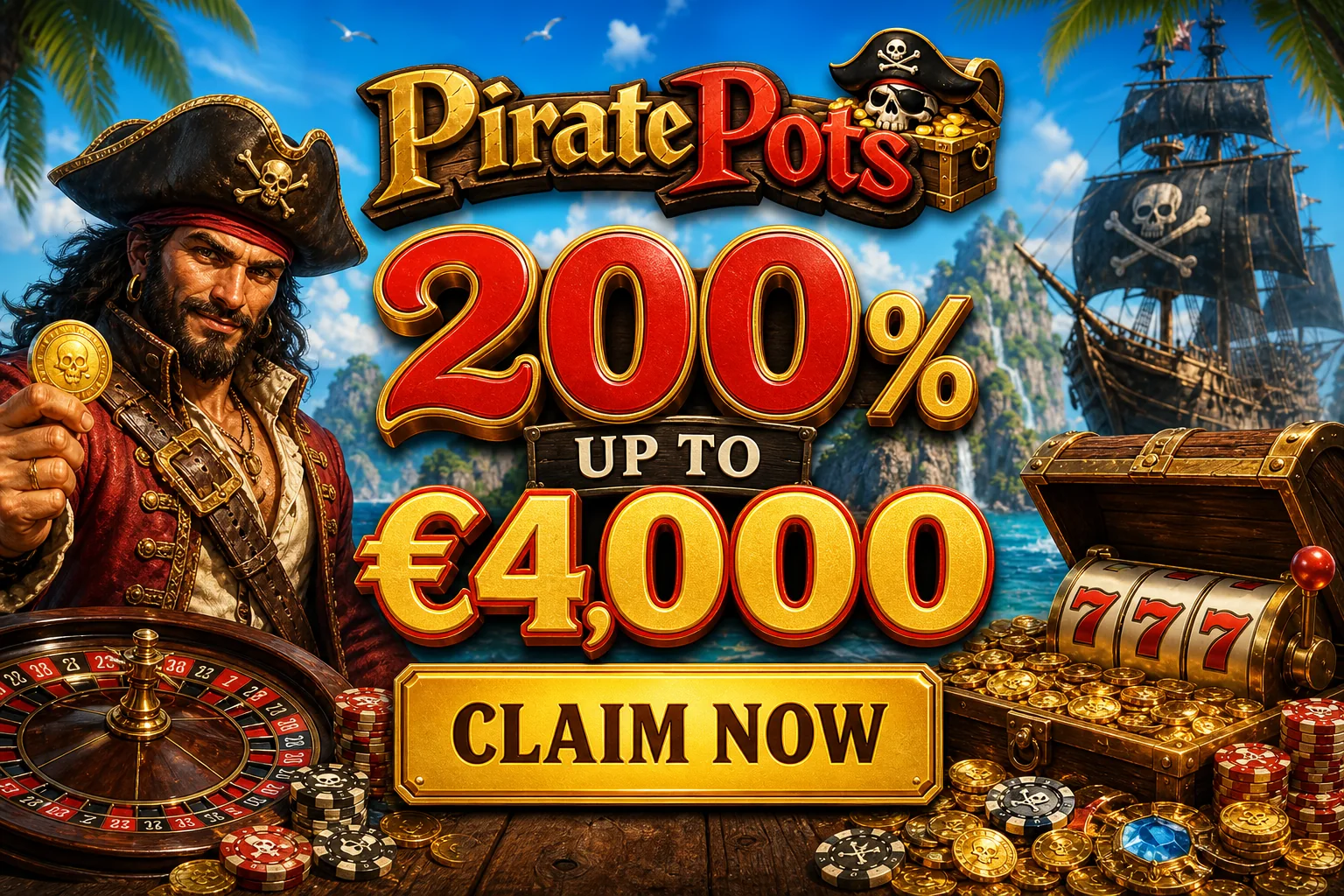 Piratepots casino promotion